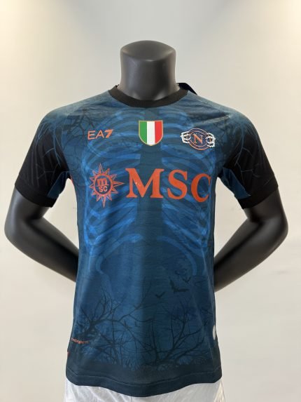 SSC Napoli 25/26 Halloween Blue Special Edition Short-Sleeve Jersey