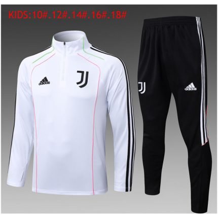 Kids Juventus Training Suit White 2025/26-cheap jerseys