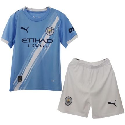 Kids Manchester City Home Jersey 2025/26