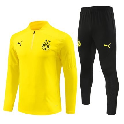 Mens Borussia Dortmund Training Suit Yellow 2024/25