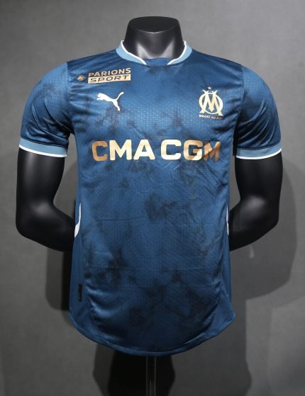 24/25 Olympique de Marseille Away Player Version Short-Sleeve Jersey