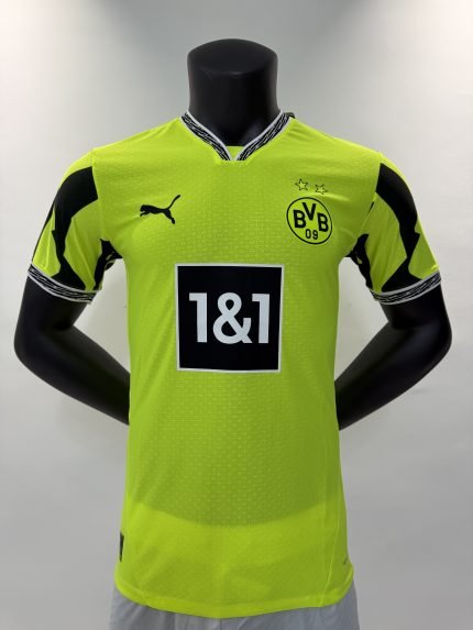 Borussia Dortmund 24/25 Goalkeeper Green Authentic Short-Sleeve Jersey