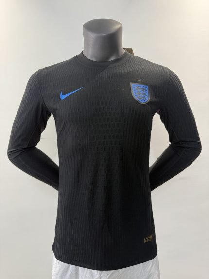 England 2025-26 Away Player Version Long Sleeve Jersey