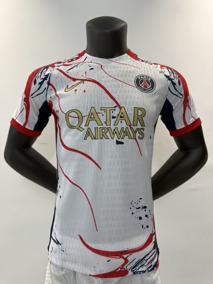 25/26 PSG White Special Edition Short-Sleeve Jersey