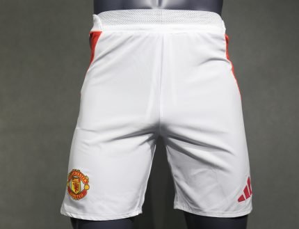 Man Utd 24/25 Home Player Version Sports Shorts