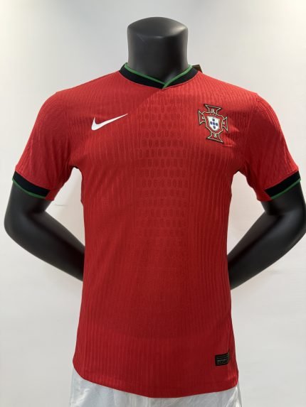 24/25 Portugal Home Player Version Short-Sleeve Jersey