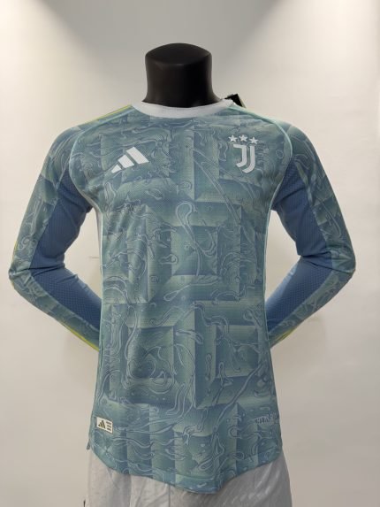 Juventus 25/26 Away Authentic Long-Sleeve Jersey
