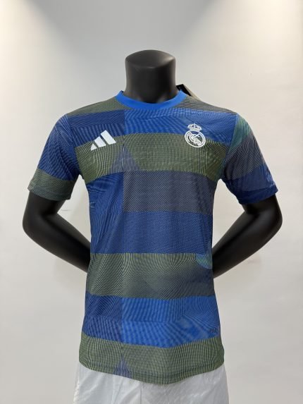 25/26 Real Madrid  Authentic Short Sleeve Training Top