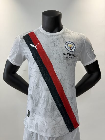 Manchester City 2025-26 Away Player Version Short Sleeve Jersey