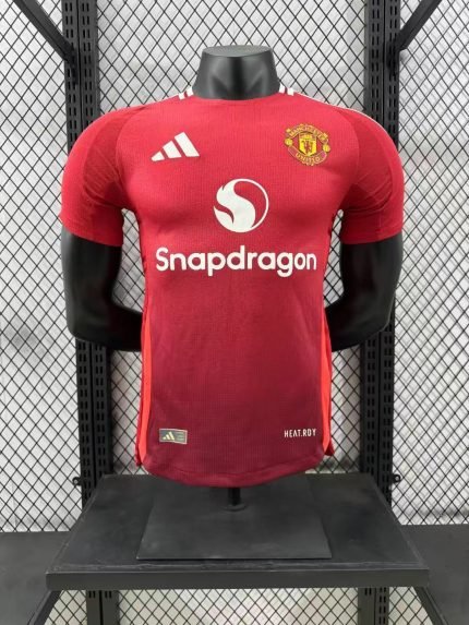 Man Utd 24/25 Home Authentic Short Sleeve Jersey