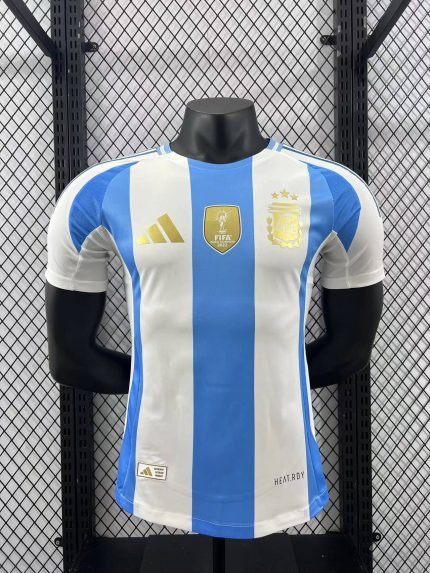 Argentina 2024-25 Home Authentic Short Sleeve Jersey