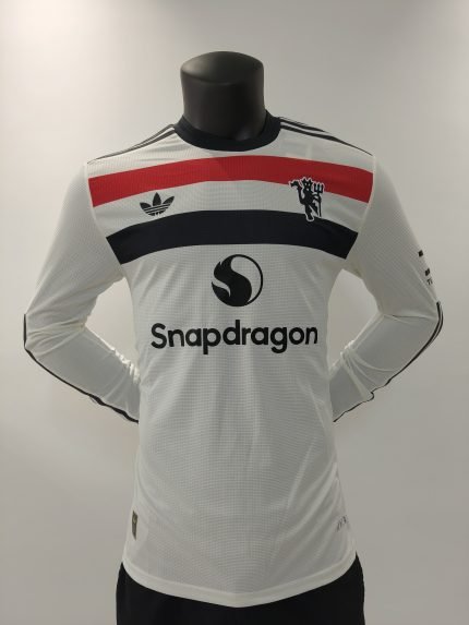 Man Utd 24/25 Second Away Authentic Long Sleeve Jersey