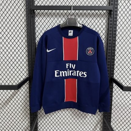 2025 Paris Saint-Germain Heavyweight Casual Long Sleeve Sweatshirt