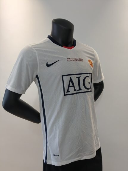Man Utd 08/09 Away Champions League Short Sleeve Jersey